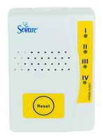 Secure Wireless Caregiver Alert System Monitors Bed/Chair/Floor Mat Fall Alarm, Transmitter/Call Button, Motion Detector, Pull Cord, Door Alarm (CAS-PGR Caregiver Pager Receiver)