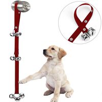 Upgraded Puppy Bells for Door-Hanging Bells for Door Knob-Dog Bells for Potty Training-Bells for Dogs to Ring to Go Outside-Jingle Bells Doorbells for Puppy Dogs Doggy Doggie Pooch Pet Cat-3 Snaps