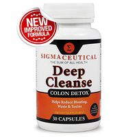 Colon Cleanse - Detox Cleanse - Bowel Cleanse & Laxative - Weight Loss & Increased Energy - Colon Cleanser - 30 Capsules