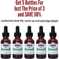 Kombucha Extract, All Natural Organic Tea Supplement Formula – (5 Bottles Total) Buy 3 Get 2 Free, Money-Back Guarantee.