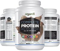 Organifi: Complete Protein - Vegan Protein Powder - Organic Plant Based Protein Drink - Soy, Dairy, and Gluten Free - Digestive Enzymes - Complete Chocolate Flavor - 30 Day Supply - Immunity Support
