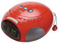Sony ICF-CD831 PSYC Clock Radio/CD Player (Red)