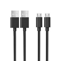 [2Pack] Micro USB Cable, 6 Feet Micro USB Fast Charging Cord Compatible with Kindle Tablet 8 Fire HD 8 Kid Edition 2A Charging Replacement Cable Cord