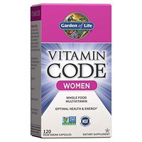 Garden of Life Multivitamin for Women - Vitamin Code Women's Raw Whole Food Vitamin Supplement with Probiotics, Vegetarian, 120 Count