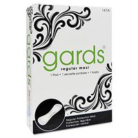 Gards Maxi Pads, #4, 250 Individually Boxed Napkins/Carton, Sold as 1 Carton