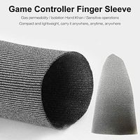 stonishi Gaming Finger Sleeve Touchscreen Finger Sleeve Anti-Sweat Breathable Touchscreen Finger Sleeve Nice