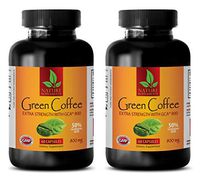 Weight Loss Supplements for Women - Green Coffee Bean Extract - Extra Strength GCA 800 MG - Green Coffee Extract Powder - 2 Bottles (120 Capsules)