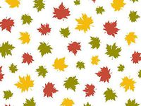 20" x 30" Falling Maple Leaves 100% Recycled Tissue Paper, Full Ream (240 Sheets)