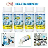 4PACK All-Purpose Quick Foaming Toilet Cleaner, Disinfecting Cleaning Detergent, Fast Effective Foaming Cleaner for Toilet Sink Floor Tile,Sink & Drain Cleaning and Disinfection