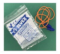 Elvex Quattro Ep-415 Corded Reusable Ear Plug - 25 Nrr, 1 Pair, No Case