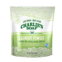 Charlie’s Soap Laundry Powder (300 Loads, 1 Pack) Hypoallergenic Deep Cleaning Washing Powder Detergent – Eco-Friendly, Safe, and Effective