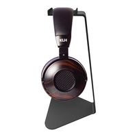 KLH Ultimate One Open-Back Over-Ear Headphones with Kanto H1 Stand (Black)