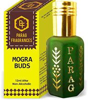 Parag Fragrances Mogra Buds Attar 1 Tola / 12ml (Crystal Series) (Limited Time Launching Offer Pack) Natural Distiled Attar/Alcohol Free Attar/Long Lasting Attar