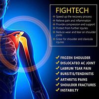 Shoulder Brace for Men Women Shoulder Brace Support with Adjustable Belt and Sleeve, Pressure Pad for ice or hot Pack for Shoulder Impingement Syndrome