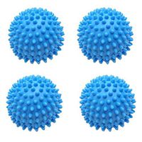 Aisheny 4Pcs Laundry Washing Machine Dryer Balls, Reusable Clothes Softener Ball
