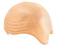 DiER Thick Bald Yellow Skin Head Skull Fancy Dressing Wig Cap Cosplay Hat