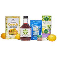 Maple Valley 5 Day Organic Master Cleanse Lemonade Detox/Kit with Peter Glickman Master Cleanse Coach Book