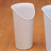 Sandstone Nosey Cup Drinking Aid [Set of 5] Color: Clear