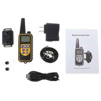 Ningyi683 Waterproof Electric Dog Shock Collar With Remote Control For Large 880 Yard Pet Training