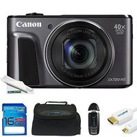 Canon PowerShot SX720 HS 20.3MP Digital Camera + Deal-Expo Essential Accessories Bundle