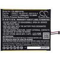 Battery for A K Fire HD 10.1 Fire HD 10.1 7th SL056ZE 26S1015-A 2955C7 58-000187