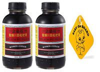 Nin Jiom Pei Pa Koa (Herbal Dietary Supplement with Honey and Loquat) (10 Fl. Oz. - 300 Ml.) with Free Baby on Board (2-Pack)