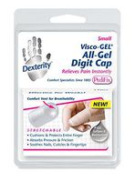 Visco Gel Finger Protection Digit Cap Small Each