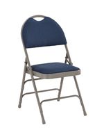 HERCULES Series Extra Large Ultra-Premium Triple Braced Navy Fabric Metal Folding Chair with Easy-Carry Handle [HA-MC705AF-3-NVY-GG] electronic consumers
