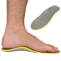 New Premium Orthotic Shoes Insoles Insert High Arch Support Pad For Women Men