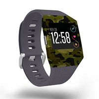 MightySkins Skin Compatible with Fitbit Ionic - Green Camouflage | Protective, Durable, and Unique Vinyl Decal wrap Cover | Easy to Apply, Remove, and Change Styles | Made in The USA