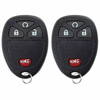KeylessOption Keyless Entry Remote Control Car Key Fob Replacement For 15913421 (Pack of 2)