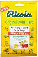 Ricola Sugar Free Original Swiss Herb Cough Drops, 19 Count (Pack of 4)