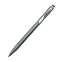Lynktec LTTG-0018DGY Truglide Duo Stylus Pen with Fiber Mesh Tip and Ballpoint Pen for iPad, iPhone, Tablet, Smartphone, and Touchscreen Devices (Gray)