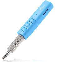 Mini Bluetooth Receiver, Areson 7 Hours Bluetooth Car Aux Adapter Audio Receiver Support TF Card and 3.5mm Wireless Hands-Free Car Kits Music Adapter for Home Stereo, Headphones, Speakers