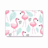 MacBook Retina 15 Inch Case, Funut Rubber Coated Glossy Plastic Hard Case Shell Fashion Style for MacBook Retina 15 Inch A1398, Flamingo 2