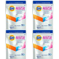 Tide Brights and Whites Rescue Laundry Pacs In-Wash Detergent Booster, 27 Count, 4-Pack
