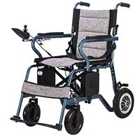 SZeao Lightweight Folding Electric Wheelchair Compact Portable Travel Scooter Brushless Motor Lithium Battery Aviation Aluminum Frame Automatic Shifting