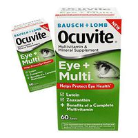 (2 Pack) Bausch & Lomb Ocuvite Eye + Multivitamins, 60 Ct. ea.