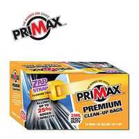 Value Pack 20 Heavy Duty Premium 42 Gallon Clean-Up Contractor Bags with ZAP-Strap Ties for Easy Closure and Maximum Capacity | 32” x 50” 3 Mil |20 Trash Bags (1 Box)