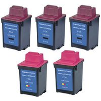 Amsahr 12A1970 Remanufactured Replacement Lexmark Ink Cartridges for Select Printers/Faxes