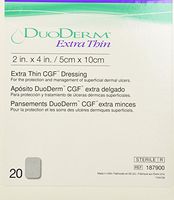 DUODERM CGF EXTRATHIN STERILE Dressing 2 x 4 20EACH/Box.