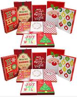 Set of 20 Black Duck Brand Christmas Holiday Gift Boxes in 3 Different Sizes (2 - Robe, 3 - Shirt - 5 Lingerie) (20)