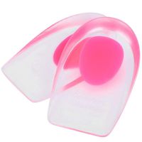 Classic Heel Cups, Gel Heel Cups Shock Absorption And Cushion Inserts For Plantar And Heel Pain Relief And Cushioning To Relieve Heel Discomfort (S)