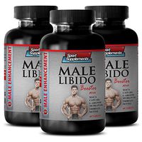 Tribulus terrestris 1000mg - Male Libido Booster - Enhance Sexual Activity (3 Bottles - 180 Tablets)