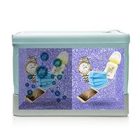 SWIFF UV Sterilizer Box Portable Disinfecting Box Medical Grade Flodable Sterilization Bag Cleaning for Baby Bottle Underwear Panties Mask Clothing