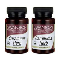 Swanson Caralluma Herb 500 Milligrams 60 Capsules (2 Pack)
