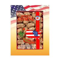 HSU’s Ginseng SKU 0168-M4 | Medium Pearl | Cultivated American Ginseng from Marathon County, Wisconsin USA | 许氏精選珍珠人工花旗參中號 | 4oz Box, B01MSJ378A