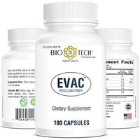 Bio-Tech Pharmacal EVAC Psyllium Fiber (180 Count)