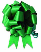 Nicky Bigs Novelties 10-8" Emerald Green Pull Bow Pew Bows Wedding Decorations Wrap