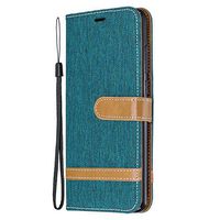 NEXCURIO Wallet Case for Xiaomi Redmi Note 8 Pro with Card Holder Side Pocket Kickstand, Shockproof Leather Flip Cover Case for Xiaomi Redmi Note8 Pro - NEBFE020351 Green